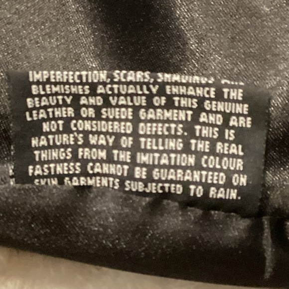 Hudson Outerwear Black Leather Motorcycle Pants, Size 6 - Picture 10 of 11